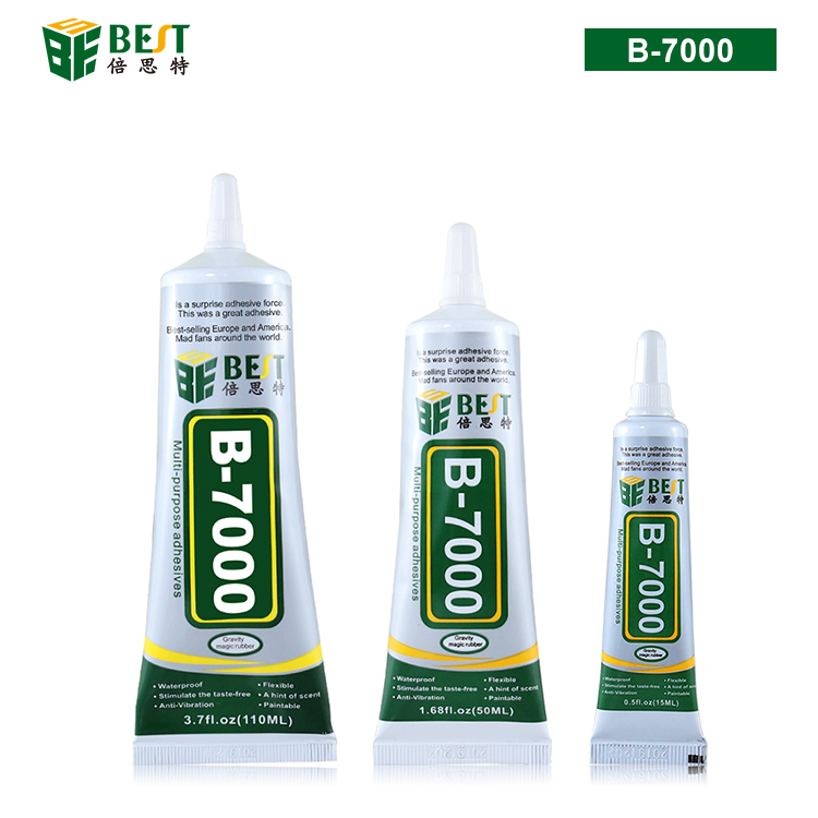 BST-B-7000 多功能軟性透明膠水 手機(jī)屏幕修復(fù)膠水 維修專(zhuān)用邊框密封膠(15ML/50ML/110ML)