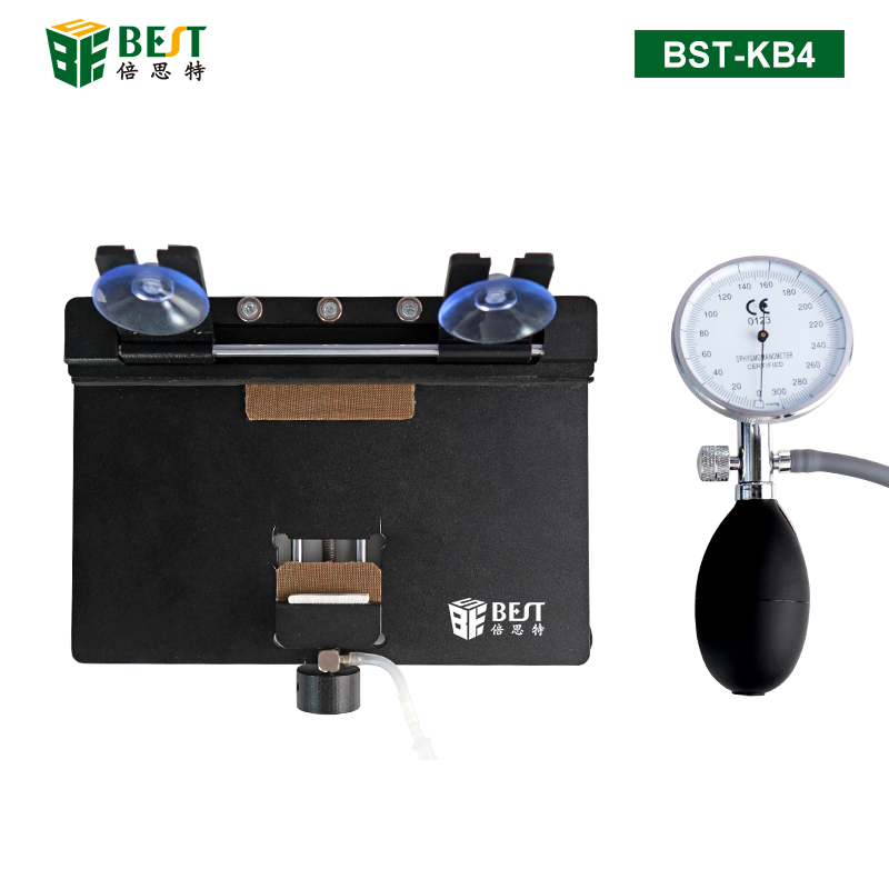 BST-KB4 手機氣密性檢測儀 屏幕側(cè)掛夾具一體治具 多功能維修托架測漏氣 密封性防水測試儀 適用蘋果手機