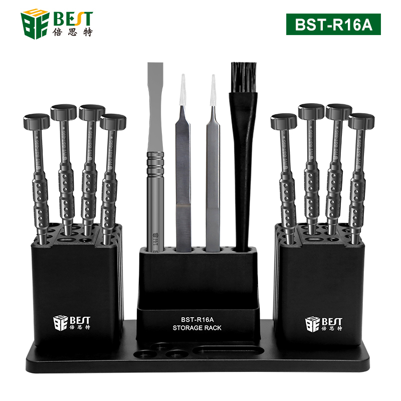 BST-R16A 組合型分類(lèi)收納架 多孔位分類(lèi)擺放 拿取方便 耐高溫阻燃防摔防爆 工具收納盒 四合一塑料置物架