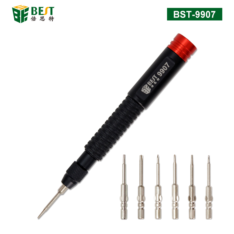 BST-9907 七合一扭力螺絲刀套裝 固定扭矩螺絲批 帶磁性 可換頭